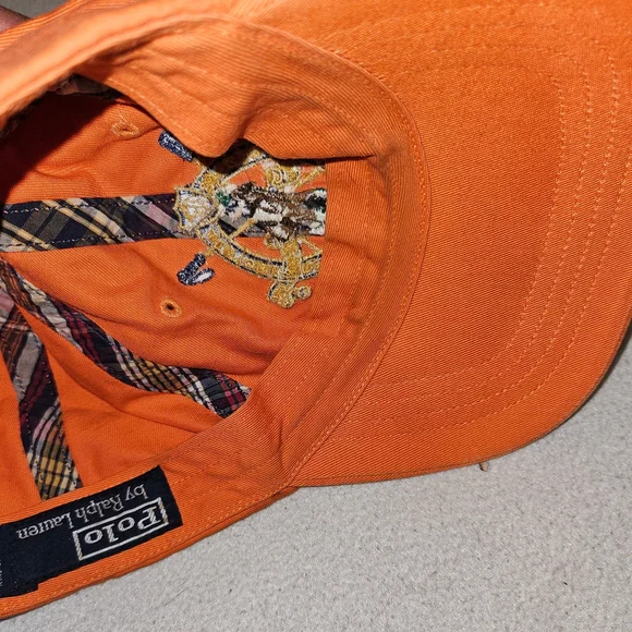 Ralph Lauren Orange Polo Cap